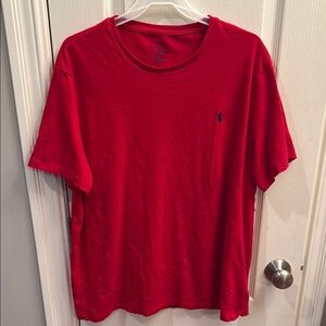Polo by Ralph Lauren Red custom slim fit Short Sleeve Tee. Size XL